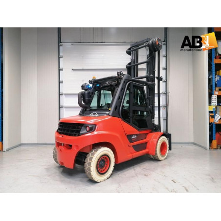 Chariot élévateur Diesel 8000kg Linde H-80-D-03/900