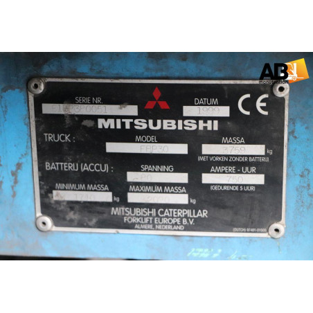 Chariot élévateur Electrique Mitsubishi FBP-30