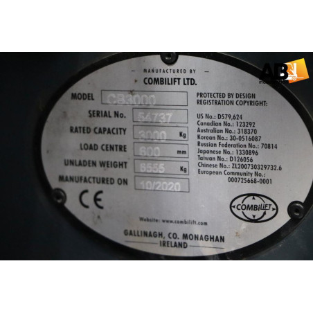 Chariot élévateur Electrique Multidirectionnel  Combilift CB-3000