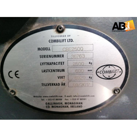 Chariot élévateur Electrique Combilift CBE2500