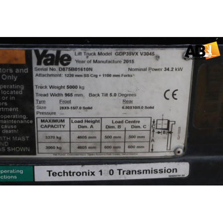 Chariot élévateur Diesel Yale GDP-35-VX
