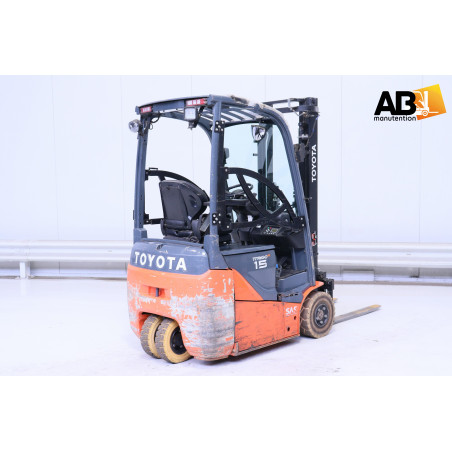 Chariot élévateur Electrique 1500kg Toyota 8-FBE-15-T
