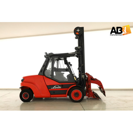 Chariot élévateur Diesel 8000kg Linde H-80-01-1100