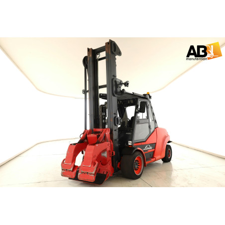 Chariot élévateur Diesel 8000kg Linde H-80-01-1100