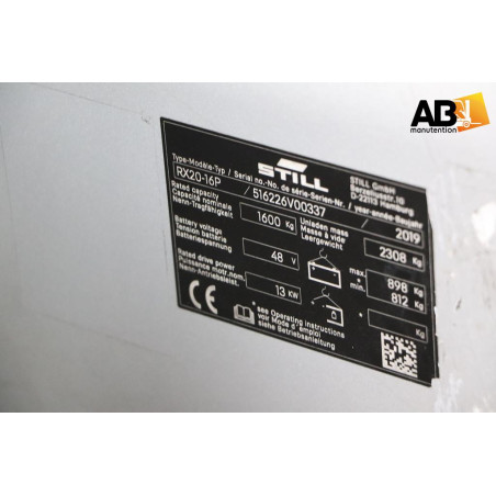 Chariot élévateur Electrique 1600kg Still RX-20-16P