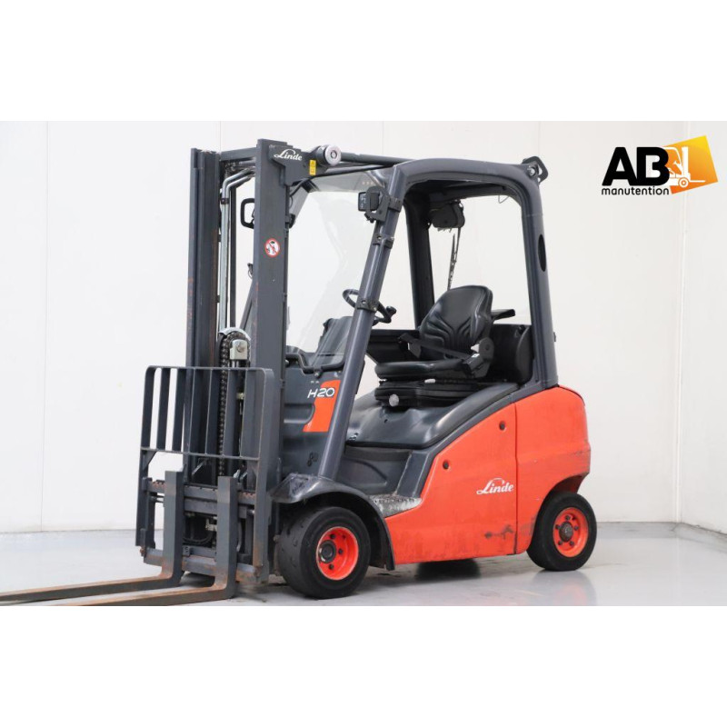 Chariot élévateur Gaz 2000kg Linde H-20-T-01