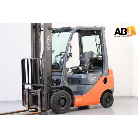 Chariot élévateur Gaz 1500kg Toyota 02-8-FGF-15