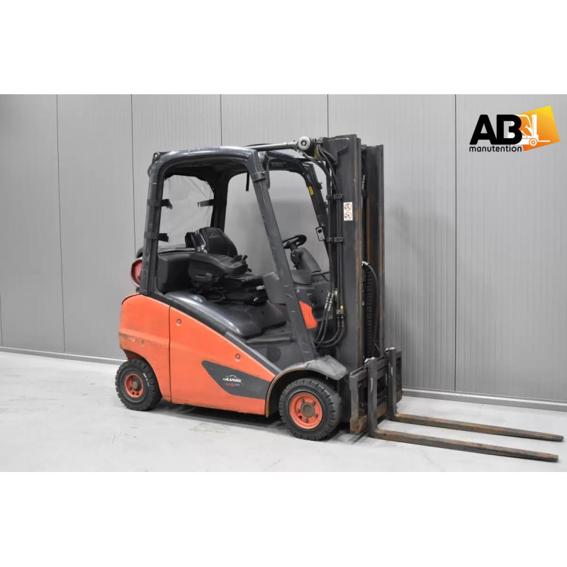 Chariot élévateur Gaz 1600kg Linde H-16-T-01