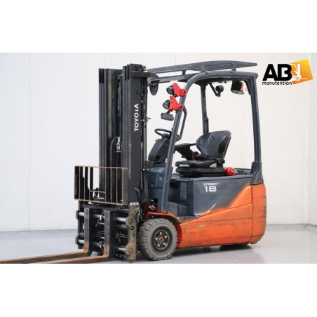 Chariot élévateur Eléctrique 1800kg Toyota 8-FBE-18-T