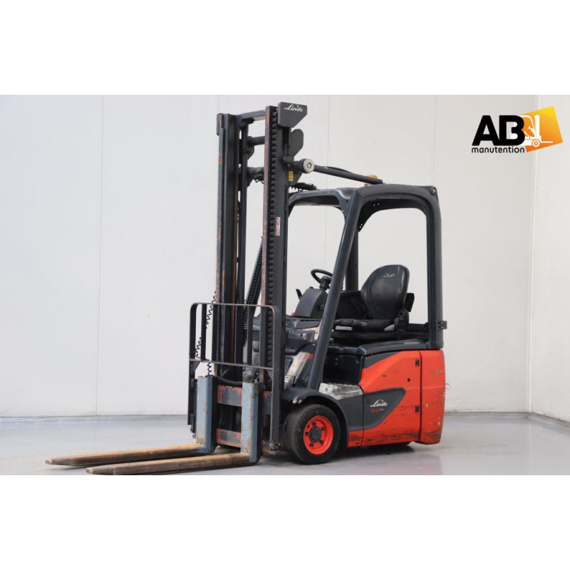 Chariot élévateur Electrique 1600kg Linde E-12-02