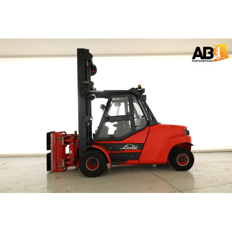 Chariot élévateur Diesel 8000kg Linde H-80-D-01-1100 (396)