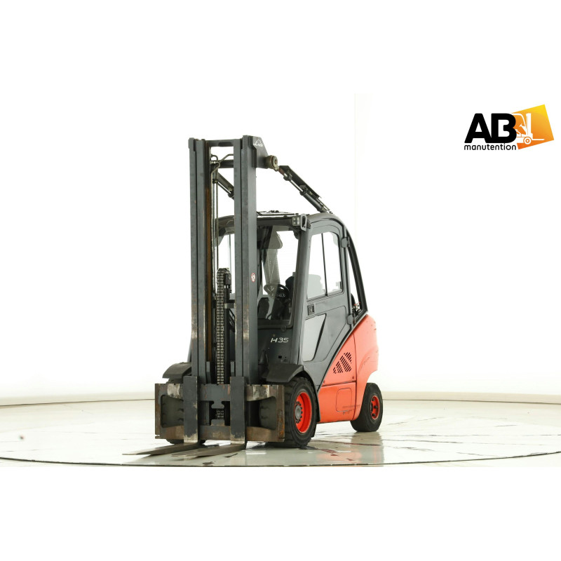 Chariot élévateur Gaz 3500kg Linde H-35-T