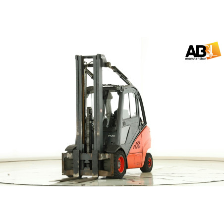 Chariot élévateur Gaz 3500kg Linde H-35-T