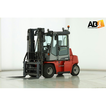 Chariot élévateur Diesel 5000kg Année 2016 Kalmar DCF-50-6-H Levage mât duplex 3750mm