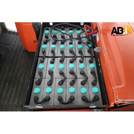 Chariot élévateur Electrique 3 roues 1200kg Année 2008 BT C-3-E-120 Levage Mât duplex 3200mm