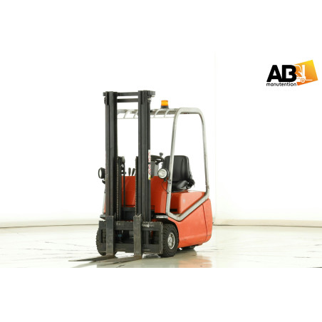 Chariot élévateur Electrique 3 roues 1200kg Année 2008 BT C-3-E-120 Levage Mât duplex 3200mm