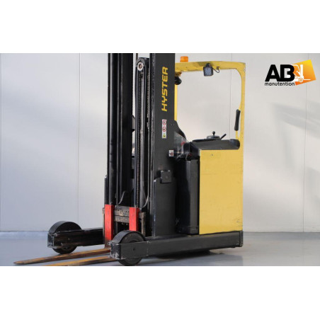 Chariot élévateur Rétractable 1600kg Année 2011 Hyster R-1.6-HD Levage mât triplex 9450mm