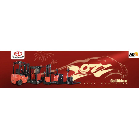 Transpalette Electrique 1500kg EP F4 Neuf Batterie 24v Chargeur intégré