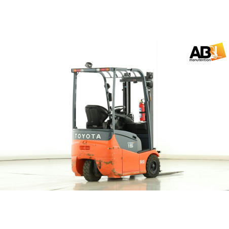 Chariot élévateur d'occasion Electrique 3 roues 1,5T Toyota 7-FBEST-15