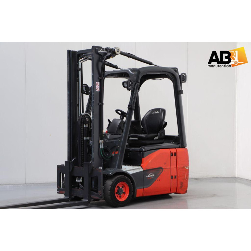 Chariot elevateur electrique occasion Linde 1t6 Bauvin