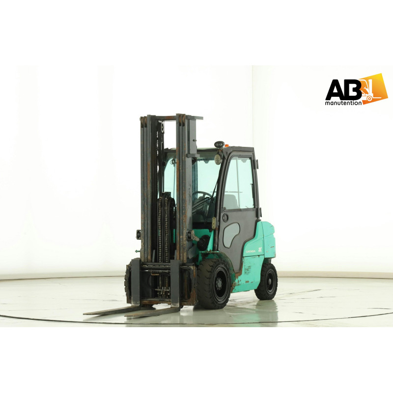 chariot elevateur occasion GAZ  MITSUBISHI 3t - AB MANUTENTION 59