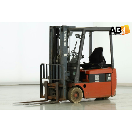 chariot elevateur occasion électrique 3 roues  NISSAN 1800kg - AB MANUTENTION 59
