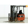chariot elevateur occasion électrique 3 roues  NISSAN 1800kg - AB MANUTENTION 59