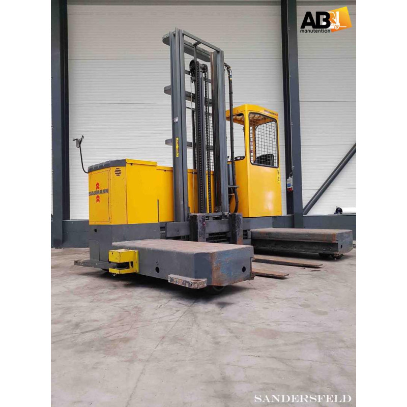 Chariot élévateur d'occasion BAUMANN multidirectionnel 3T - AB MANUTENTION