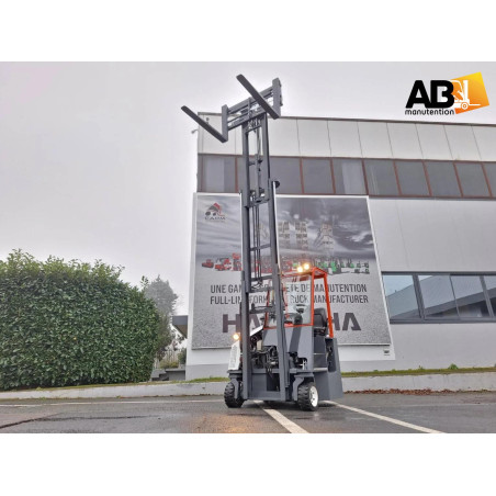 Chariot élévateur d'occasion multidirectionnel 2,5T AMLIFT - AB MANUTENTION (59).