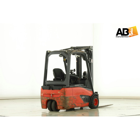 Linde E-18-L-02 (386)- Chariot élévateur d'occasion électrique 3 roues 1,8t