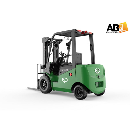 EP EFL252X2 T4800 - Chariot élévateur électrique Lithium 2.5T (Usage mixte)