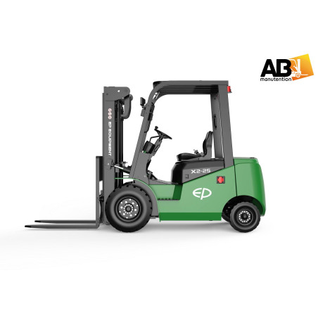 EP EFL252X2 T4800 - Chariot élévateur électrique Lithium 2.5T (Usage mixte)