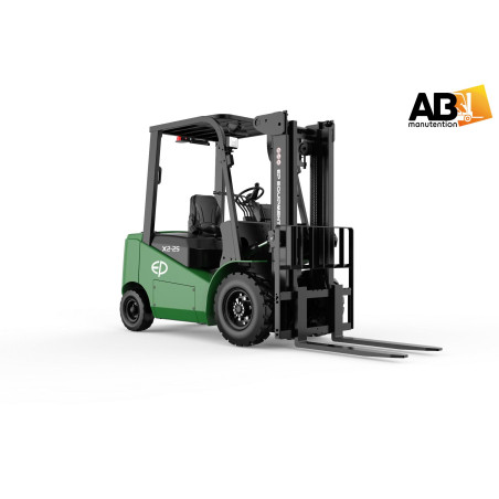 EP EFL252X2 T4800 - Chariot élévateur électrique Lithium 2.5T (Usage mixte)