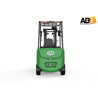 EP EFL252X2 T4800 - Chariot élévateur électrique Lithium 2.5T (Usage mixte)