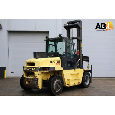 Hyster H-8.00-XM Chariot élévateur d'occasion Diesel 8,0T