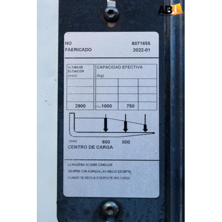 Copy 4102_BT SWE 100 Gerbeur d'occasion accompagnant 1,0T