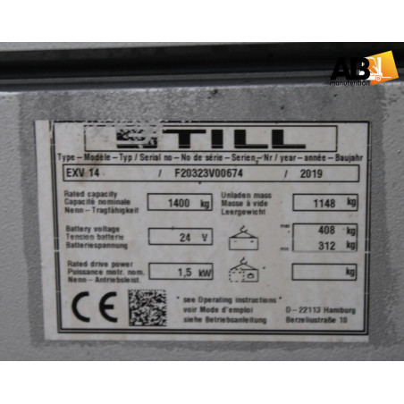 Copy4107_Still EXV 14 Gerbeur d'occasion accompagnant 1,4T