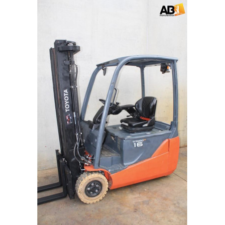 Toyota 8-FBE-16-T Chariot élévateur d'occasion Electrique 3 roues 1,6T