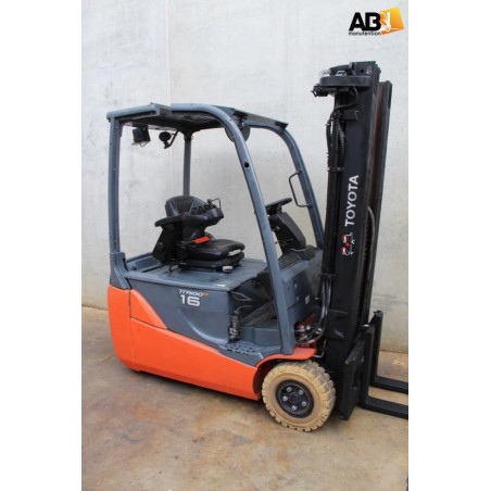 Toyota 8-FBE-16-T Chariot élévateur d'occasion Electrique 3 roues 1,6T