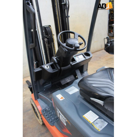 Toyota 8-FBE-16-T Chariot élévateur d'occasion Electrique 3 roues 1,6T