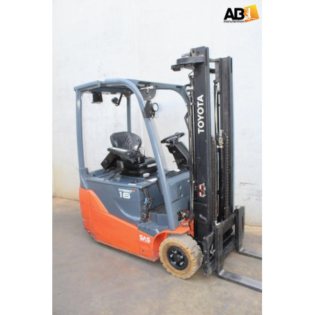 Toyota 8-FBE-16-T Chariot élévateur d'occasion Electrique 3 roues 1,6T
