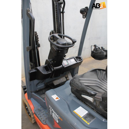 Toyota 8-FBE-16-T Chariot élévateur d'occasion Electrique 3 roues 1,6T