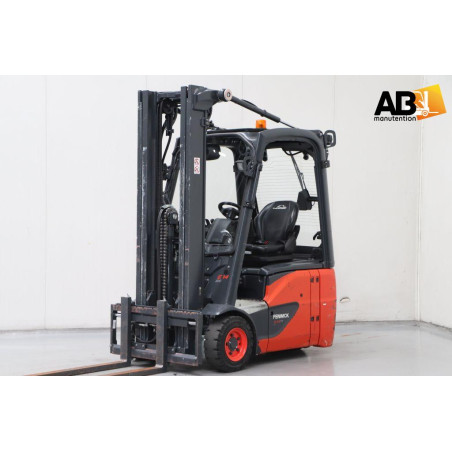 Copy3724_ Linde E-14-02 Chariot élévateur d'occasion Electrique 3 roues 1,4T
