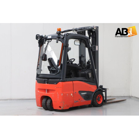 Copy3724_ Linde E-14-02 Chariot élévateur d'occasion Electrique 3 roues 1,4T
